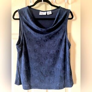 Drape Neck Sleeveless